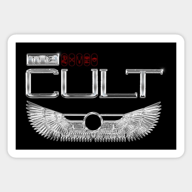 The Cult Classic Sticker by Moderate Rock